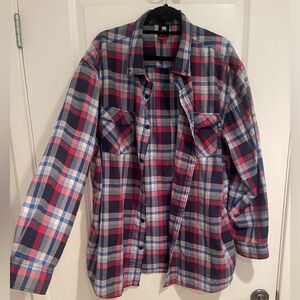 Ecko Unltd Plaid Button Down 2XT